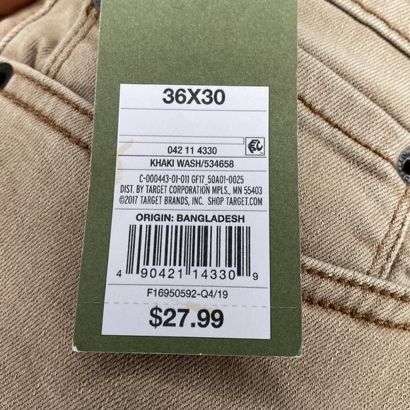 Mens Slim Straight Jeans Goodfellow Co 